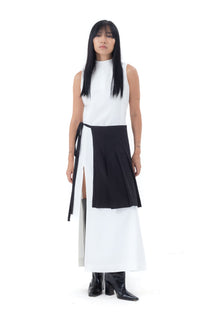 TIE-UP HALF SKIRT