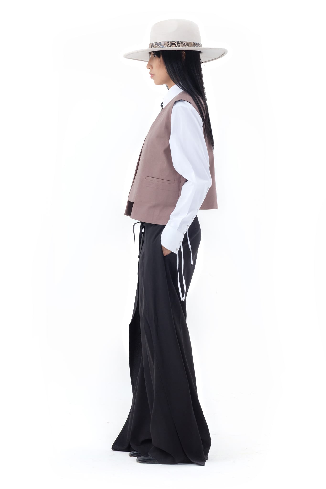 DOUBLE BREASTED VEST
