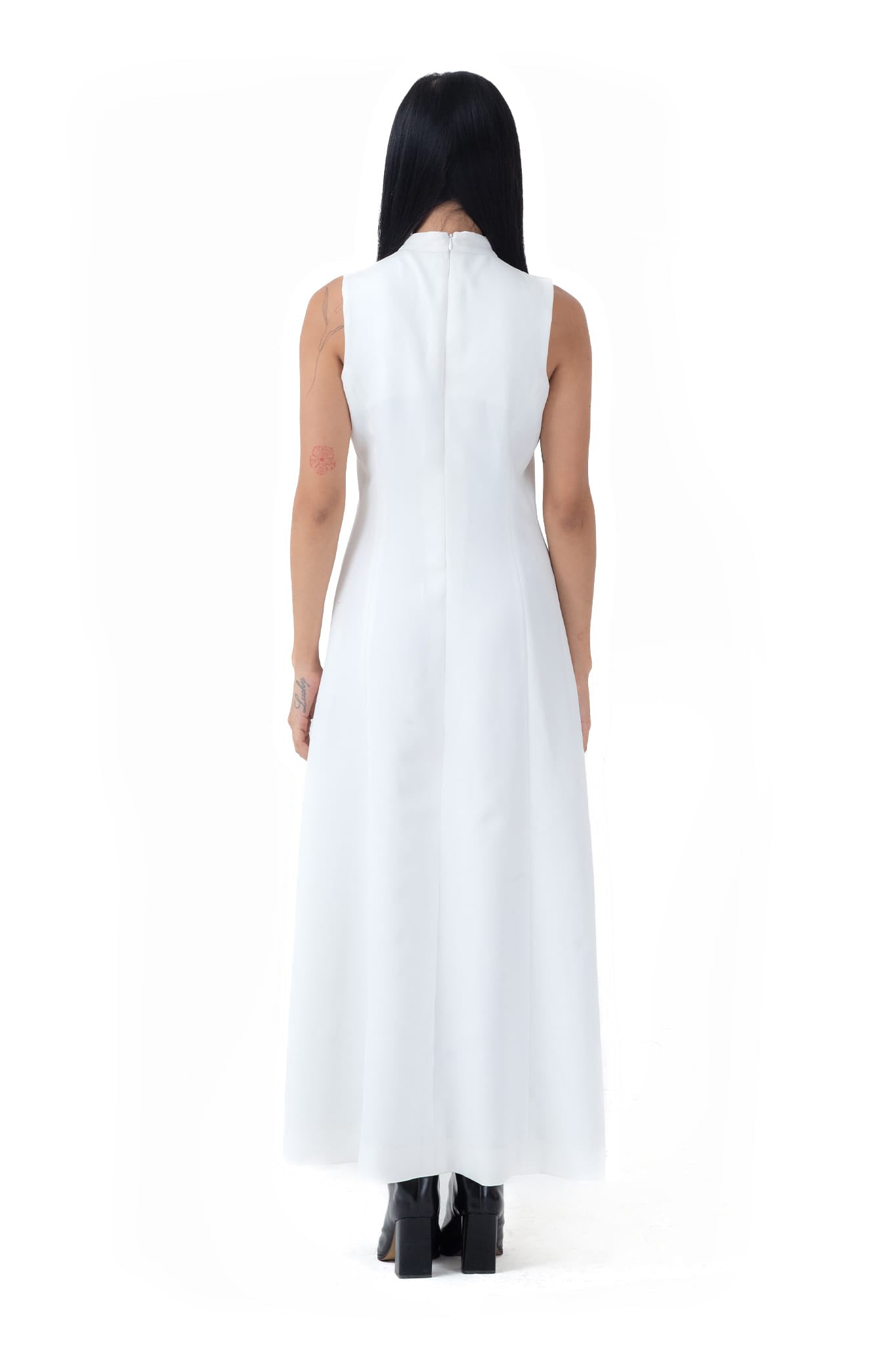 HIGH-NECK DRESS