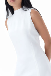 HIGH-NECK DRESS